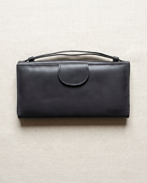 Elegant Leather Ladies Purse - Premium Clutch & Multi-Slot Long Wallet