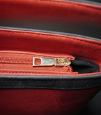 Handcrafted Two-Tone Genuine Leather Tote Bag | Chic Everyday Carry