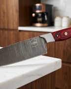 Premium Damascus Steel Chef Knife - Professional Japanese Kitchen Knife with Ergonomic Handle